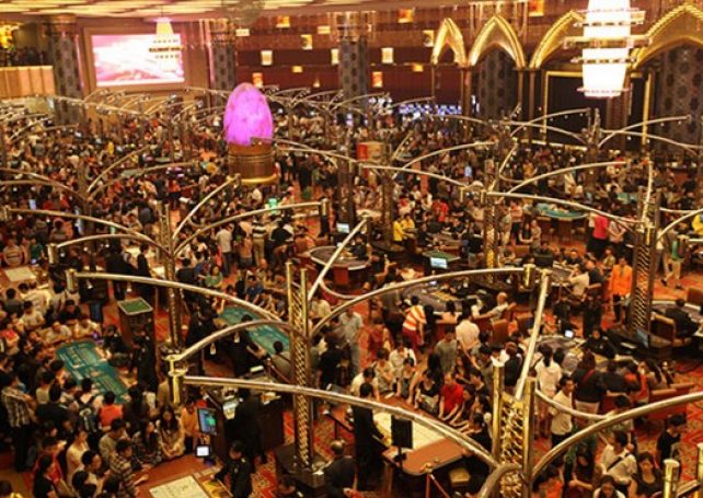 Macau’s casino revenue fell for the 17th straight month