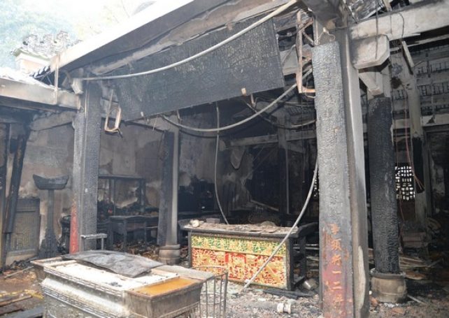 Macau A-Ma Temple blaze repair to take at least 1 year