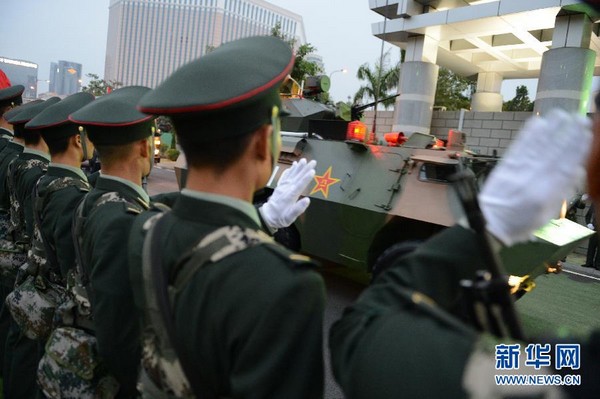 Commander of PLA Macau Garrison changed