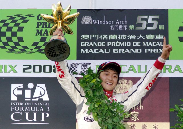 Keisuke Kunimoto wins Formula 3 Macau Grand Prix