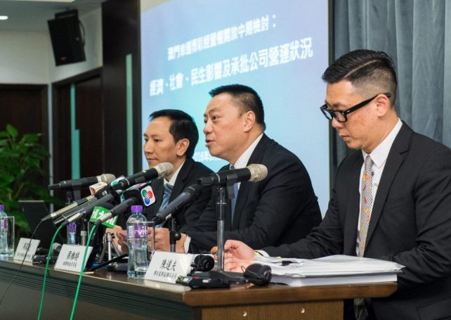 Macau’s mid-term gaming report not related to renewal of concessions