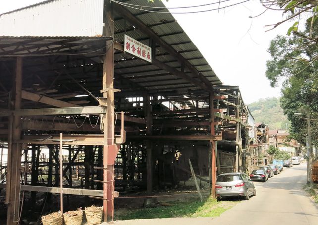 Authorities of Macau fence off Coloane shipyards