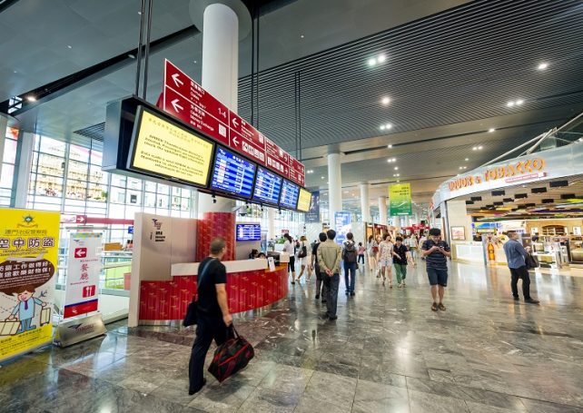 Macau airport hits new record of 630,000 passengers in one month