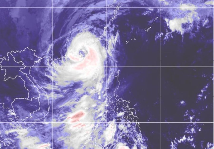 No.8 storm signal raised on Friday morning in Macau