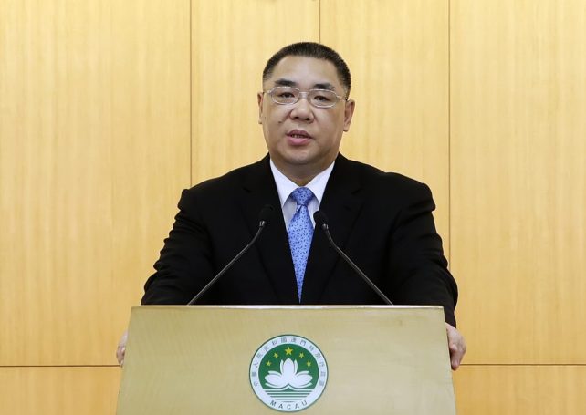 Chui stresses importance of building Macau’s public housing on ex-Scala plot