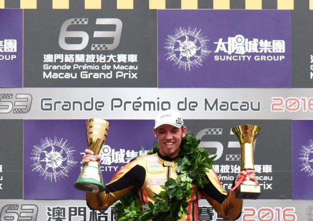 Peter Hickman wins Macau Motorcycle Grand Prix