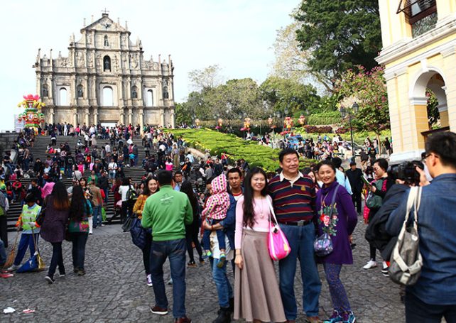 Macau’s visitors rise 17.6 percent to 2.8 million in January