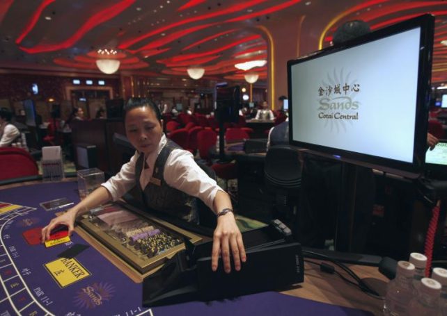 Full-time employees in gaming industry down 0.8 percent