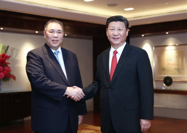 Xi praises Chui’s ‘prudent governance’ 