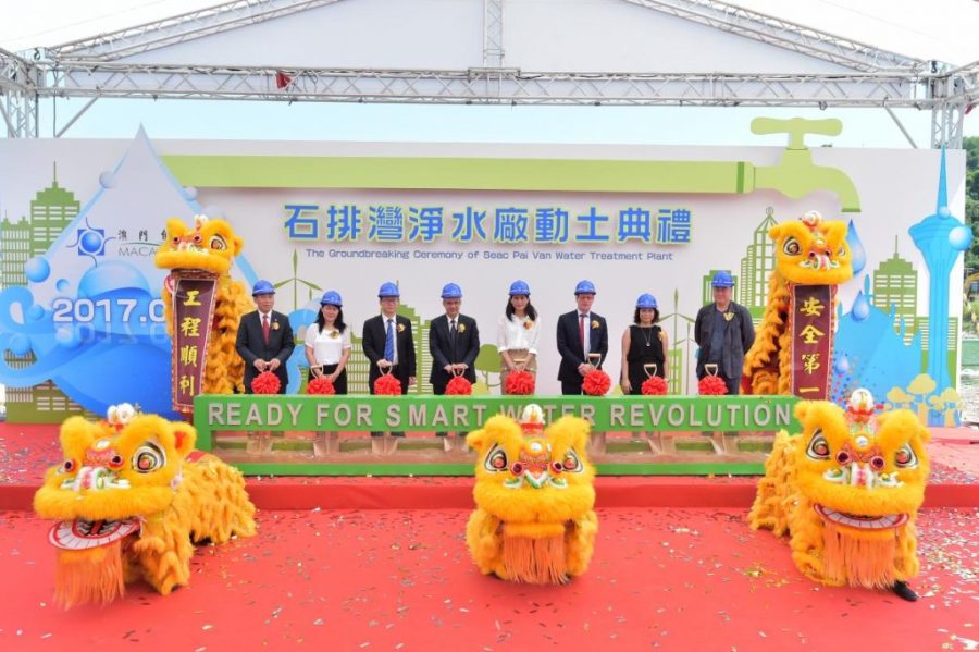 Construction of Seac Pai Van water treatment plant starts