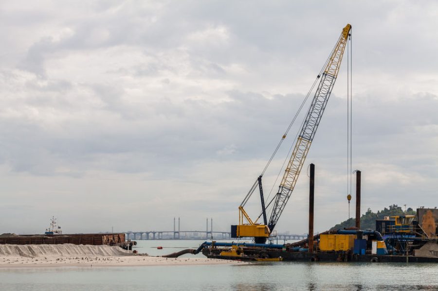 Engineers propose higher embankment for reclaimed land