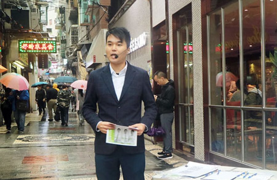 Youngest lawmaker urges residents to monitor him and the government