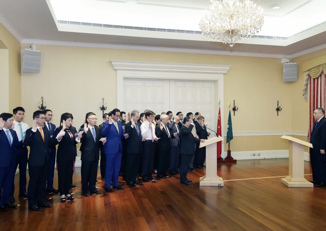 Legislature president Ho Iat Seng re-elected for another four-year term