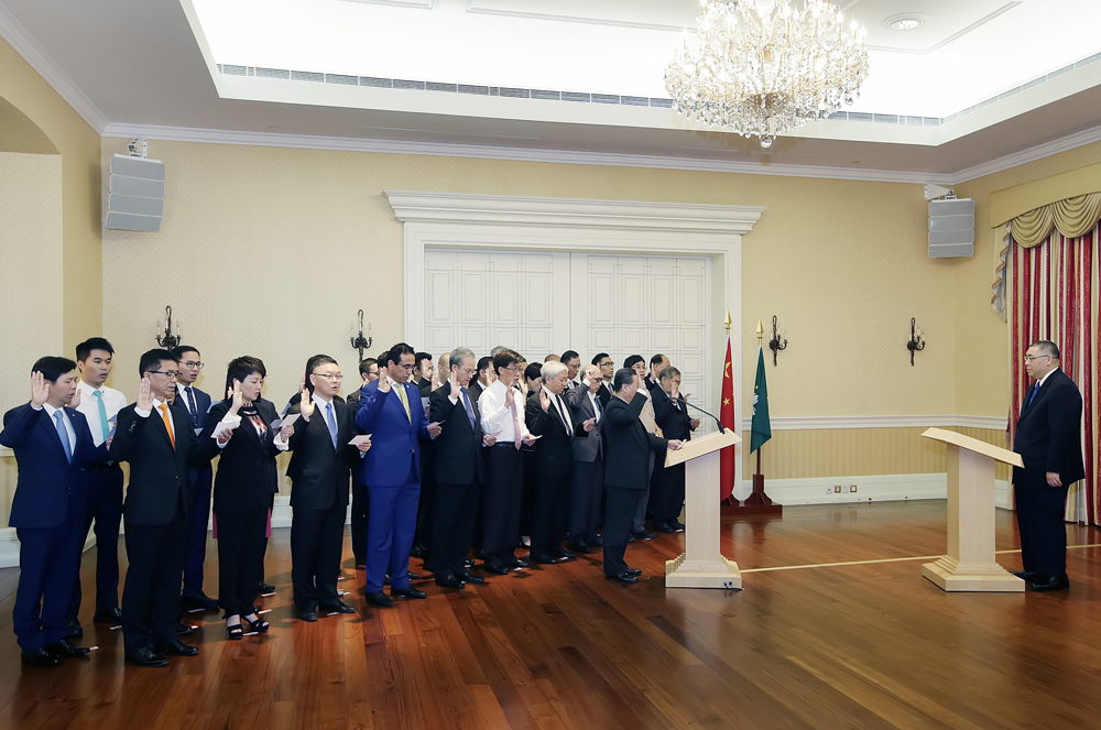 Legislature president Ho Iat Seng re-elected for another four-year term