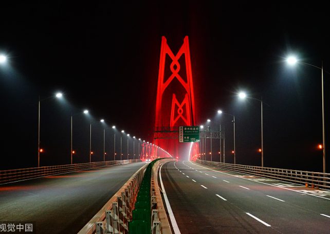 Hong Kong -Zhuhai-Macau bridge could open in May or June