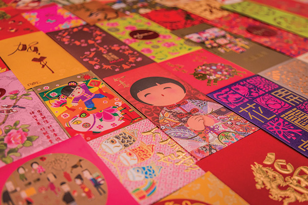 Eco-bureau collects reusable CNY red packets