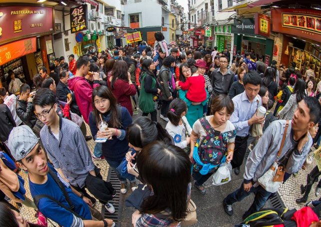 Almost 20 million visited Macau from January to July