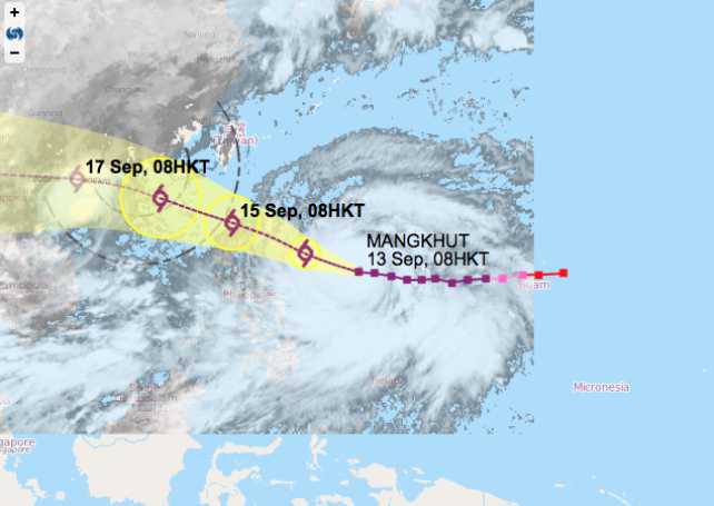 Macau government warns typhoon Mangkhut as serious as Hato