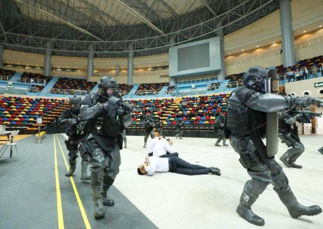 Macau security forces, PLA garrison hold their 1st joint drill