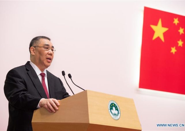 Macau to further integrate into national development: chief executive