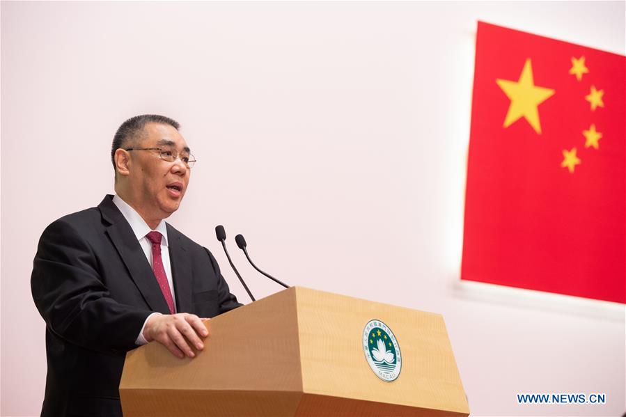 Macau to further integrate into national development: chief executive