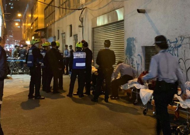 Octogenarian dies in fire