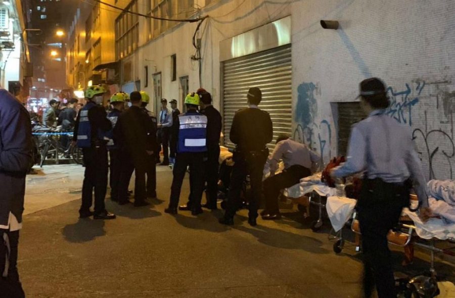 Octogenarian dies in fire