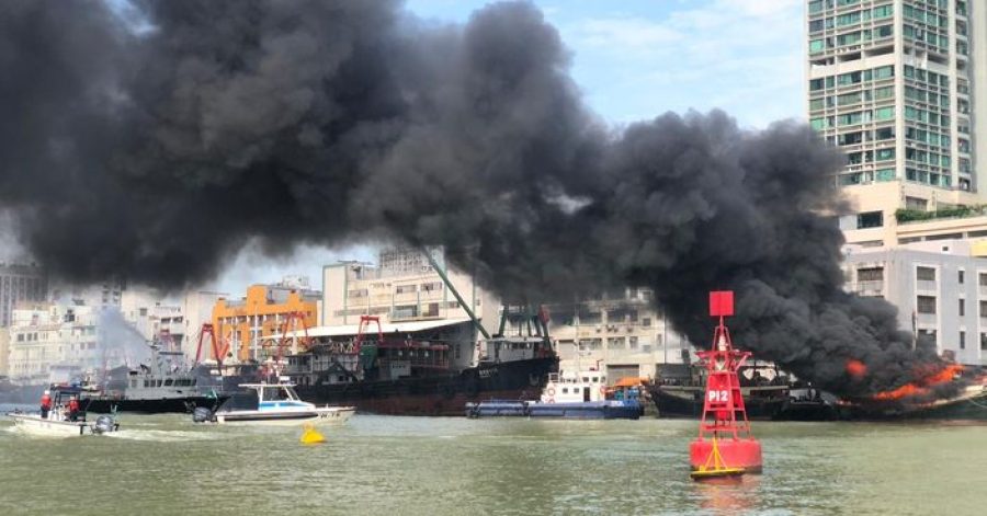 Two fishing boats in Inner Harbour damaged by fire