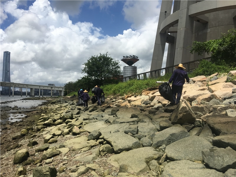 Government removes 2 tonnes of rubbish from Sai Van waterfront