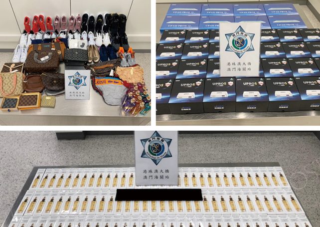 Customs officers nab 2 IIs, seize haul of undeclared goods