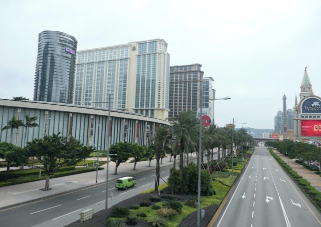 Macau gaming revenue falls 80% in March