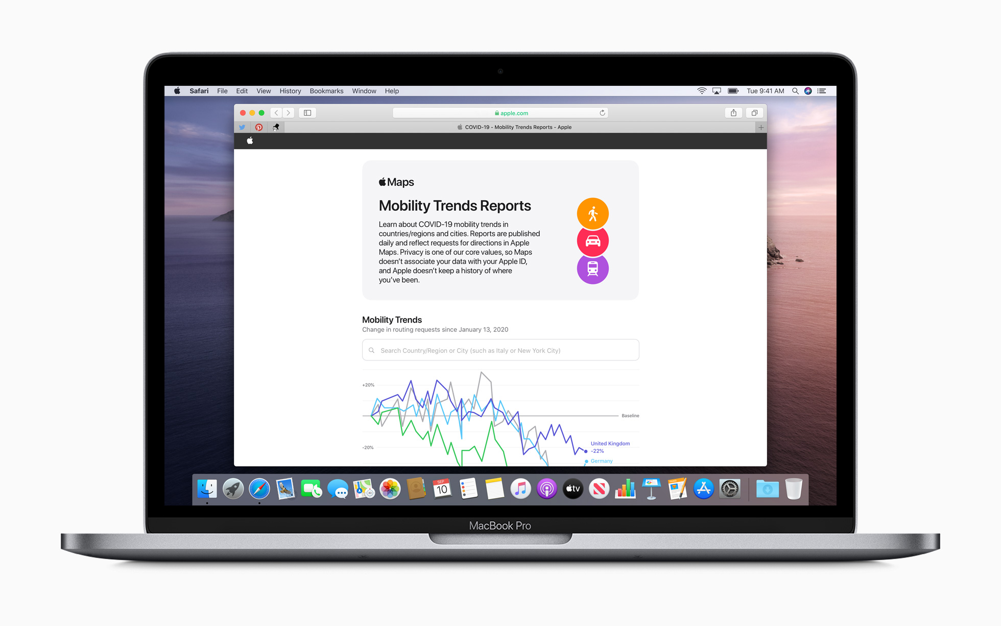 Apple’s data shows Macau’s mobility trend down since late Jan