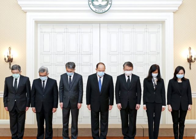 Macau observes 3-minute silence for COVID-19 victims