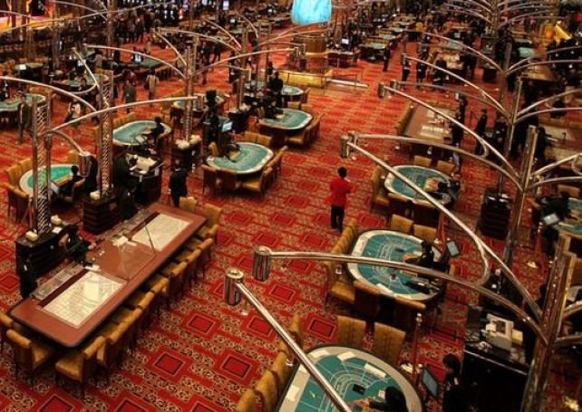 Gaming tax receipts fall 47.9% in Jan-April