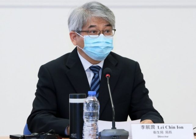 Macau COVID-19 infection risk very low says Health Bureau