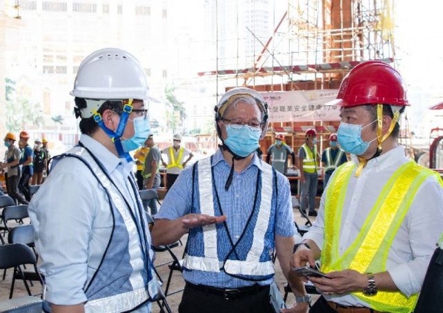 GEG signs safety charter with contractor for new Cotai project