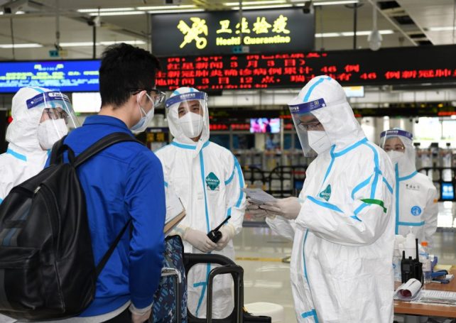 Covid-19 tests required for inbound passengers to China