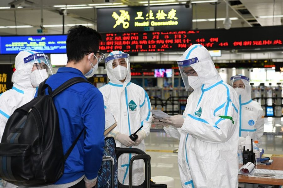 Covid-19 tests required for inbound passengers to China