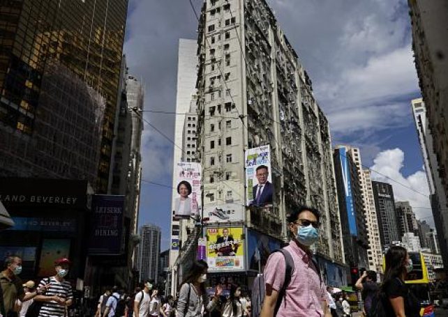 Hong Kong recorded about 120 new Covid-19 cases