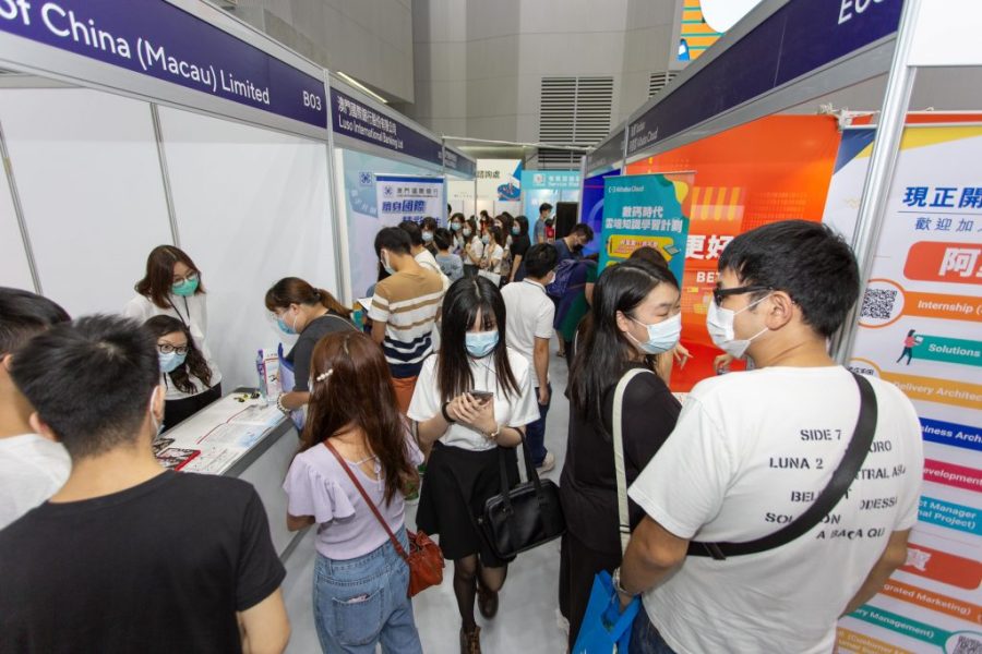 Youth job fair hires 61 people on the spot