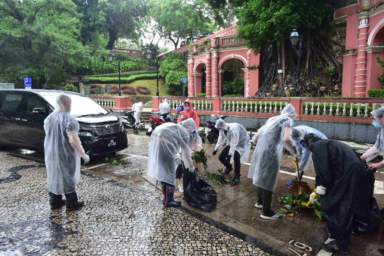 All typhoon warning signals down in Macao 