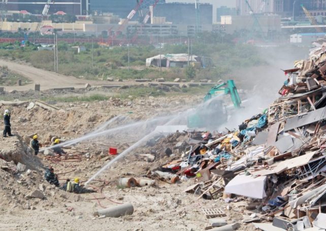 Construction waste disposal to cost MOP 70 or MOP 200 per tonne
