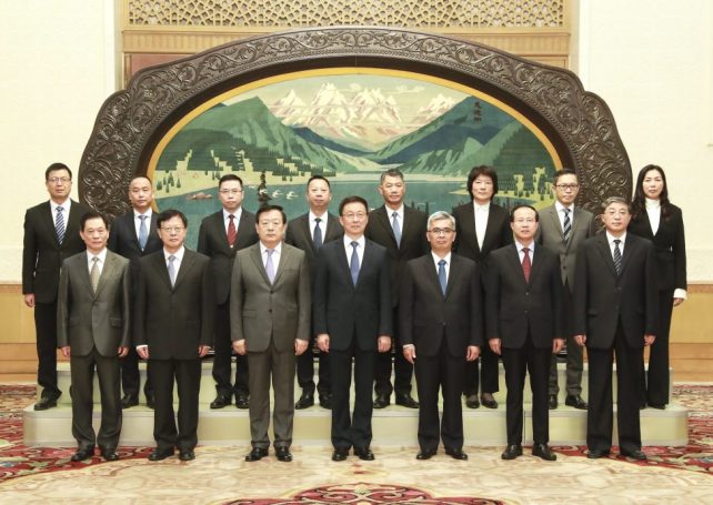 Vice-Premier Han Zheng meets high-level delegation of Macao Public Security Forces