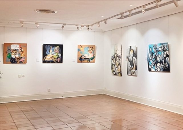 Portuguese-speaking painters showcase their creations
