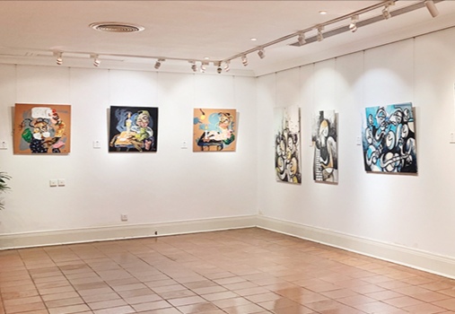 Portuguese-speaking painters showcase their creations
