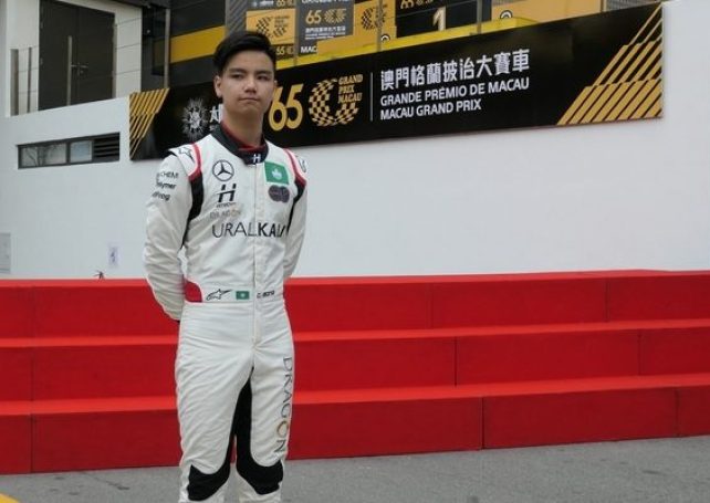 Charles Leong win F4 race in MGP
