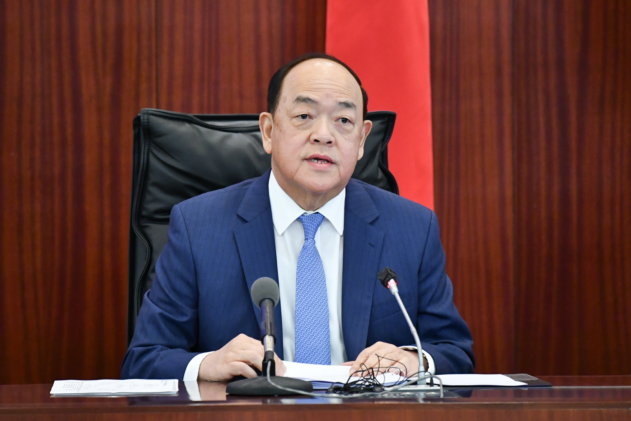 Ho underlines continued need to impose entry ban on foreigners