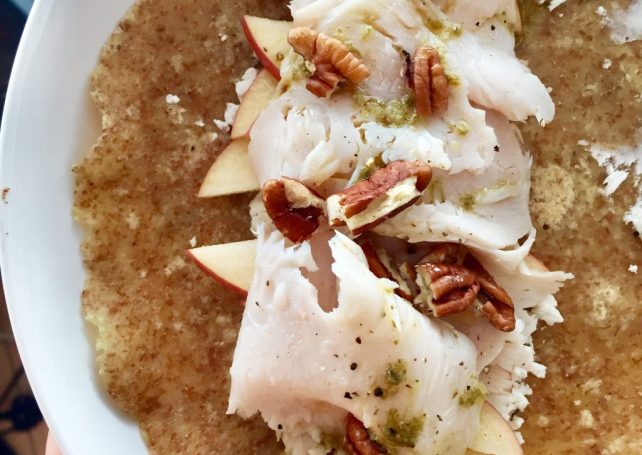 Almond flour tortillas by Chef Maggie Chiang