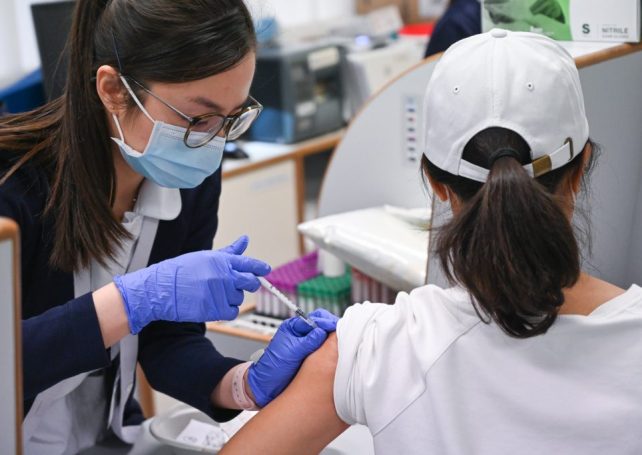 Nearly 70 per cent of Macao’s population has received at least one Covid-19 dose