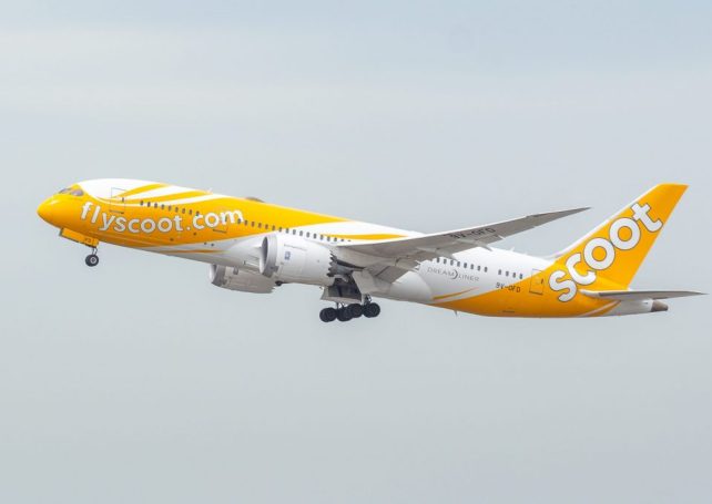 Chocks away: Scoot to fly to Singapore thrice this month